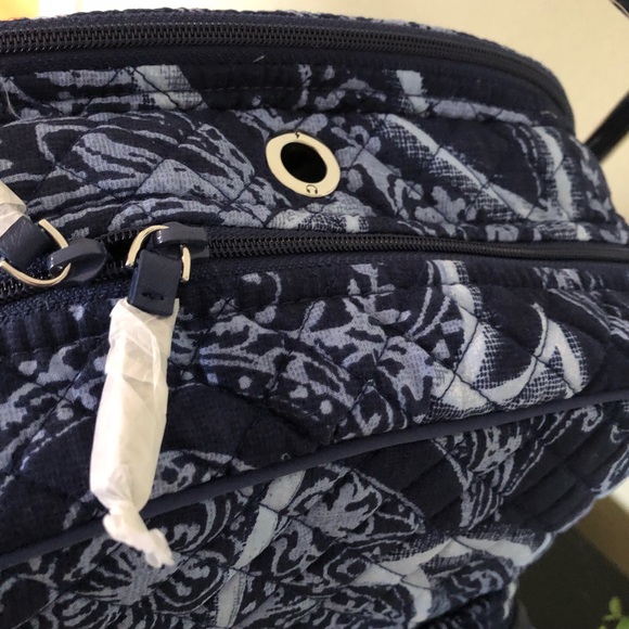 Vera Bradley Backpack Campus Tech Iconic Indigo - Picture 7 of 8